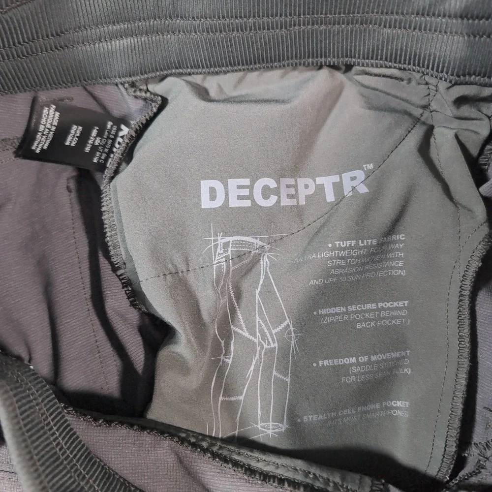Kuhl Deceptr Pants Mens 34x34 Charcoal Gray Lightweight Stretch Technical Hiking - Picture 4 of 9